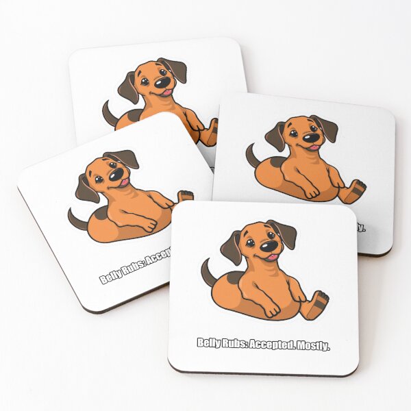 Item preview, Dachshund - Belly Rubs Accepted Mostly - Funny Dachshund Gift designed and sold by pawdrops.