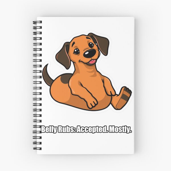Item preview, Dachshund - Belly Rubs Accepted Mostly - Funny Dachshund Gift designed and sold by pawdrops.