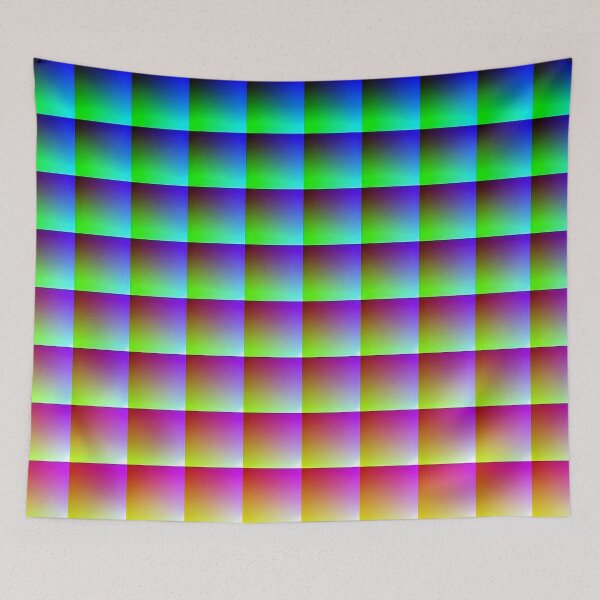 Item preview, Retro 4096 Color Grid designed and sold by Skaldcraft.