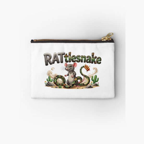 Item preview, RATtlesnake Hybrid Animal Wordplay Sticker Souvenir Summer Edition designed and sold by Imaginarium of Chaos falcon88 .
