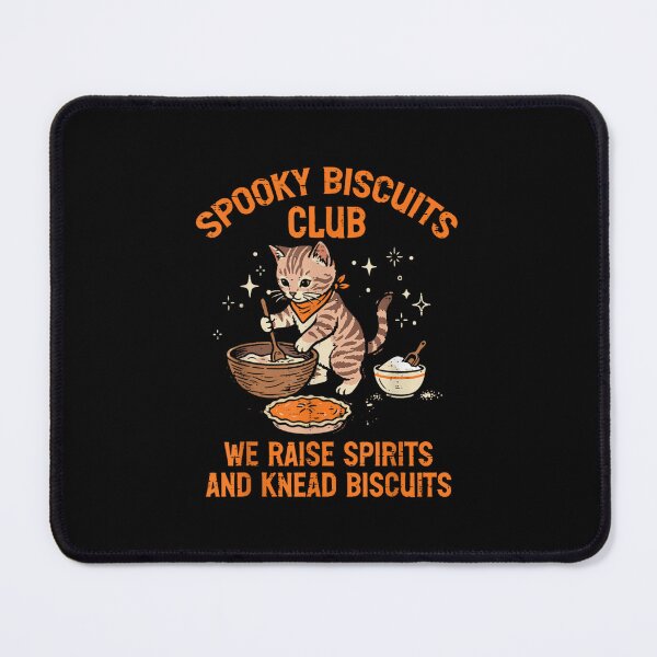 Item preview, Spooky Biscuits Club Cute Baking Cat Halloween Kitchen Funny Baker Gift designed and sold by YubitaLeLe.