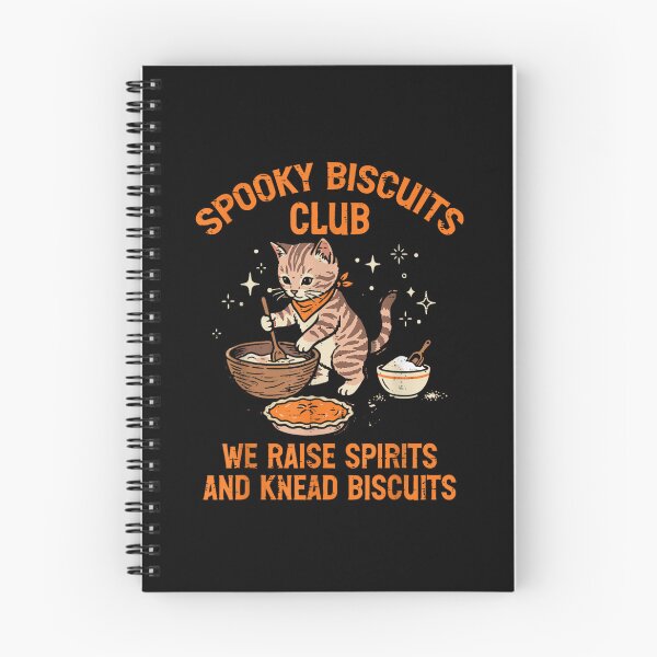 Item preview, Spooky Biscuits Club Cute Baking Cat Halloween Kitchen Funny Baker Gift designed and sold by YubitaLeLe.