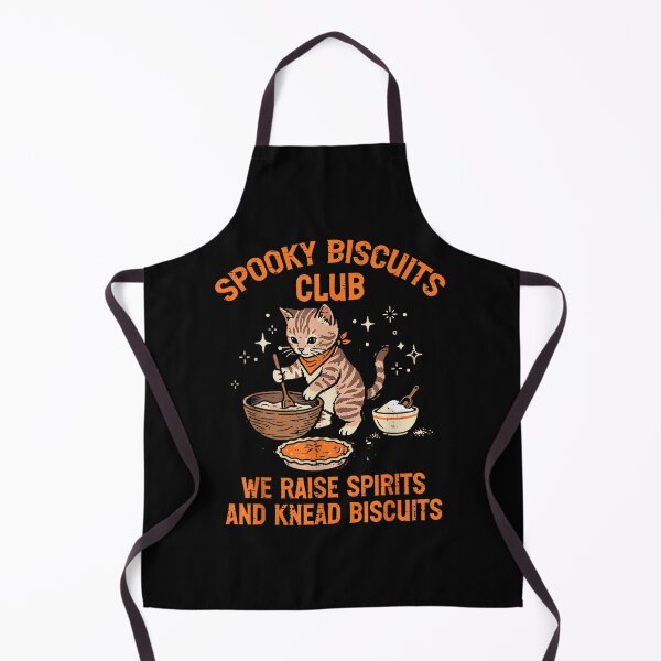 Item preview, Spooky Biscuits Club Cute Baking Cat Halloween Kitchen Funny Baker Gift designed and sold by YubitaLeLe.