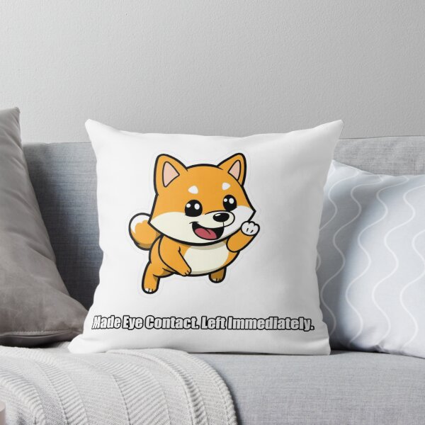 Item preview, Shiba Inu - Made Eye Contact Left Immediately - Funny Shiba Gift designed and sold by pawdrops.