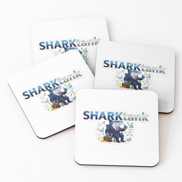 Item preview, SHARKtank Business Shark Wordplay Sticker Souvenir Summer Edition designed and sold by Imaginarium of Chaos falcon88 .