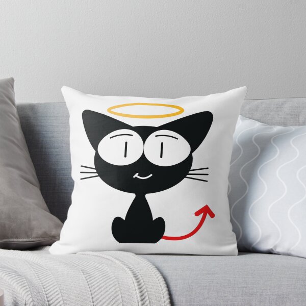 Item preview, Angel Devil Cat  designed and sold by Madhav Creations Studio.