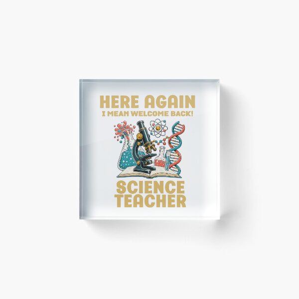 Item preview, Here Again Funny Science Teacher designed and sold by Lombardino.