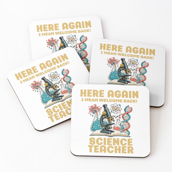 Item preview, Here Again Funny Science Teacher designed and sold by Lombardino.