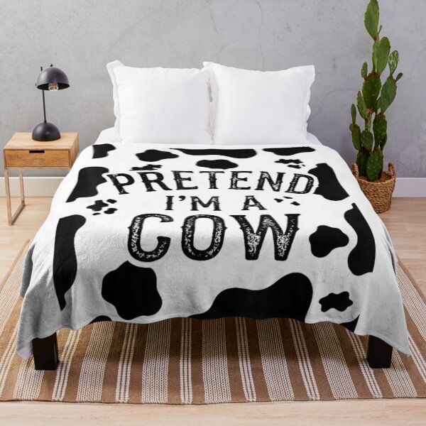 Item preview, Pretend Im A Cow Funny Halloween Farm Animal Costume Humor Gift designed and sold by YubitaLeLe.