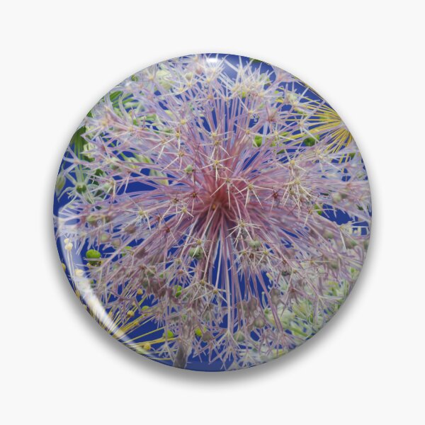 Item preview, Minimalist White Allium Decorative Garlic Flower Macro  designed and sold by JurateArt-DK.