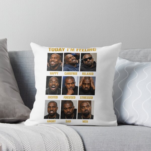 Item preview, Kanye west meme memes parody gag christmas birthday funny emotion feelings designed and sold by CheeseBlueprint.