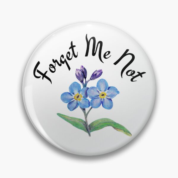 Item preview, Forget Me Not Text designed and sold by CasmahCreations.