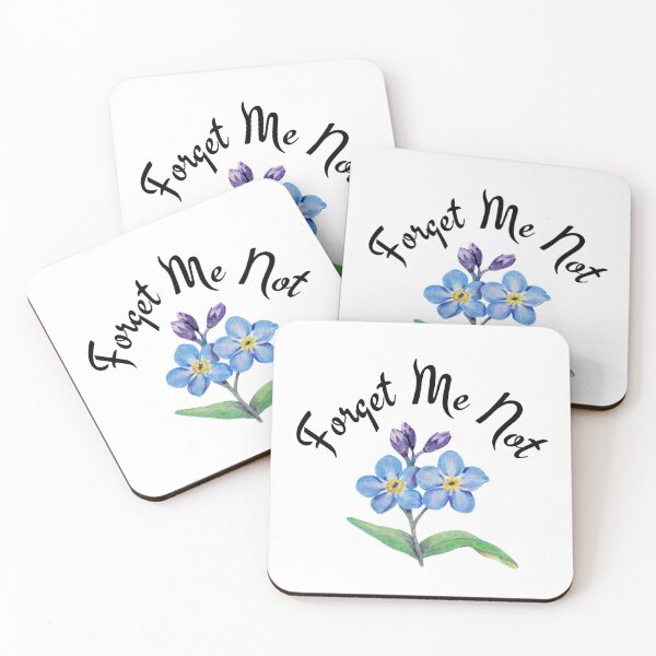Item preview, Forget Me Not Text designed and sold by CasmahCreations.