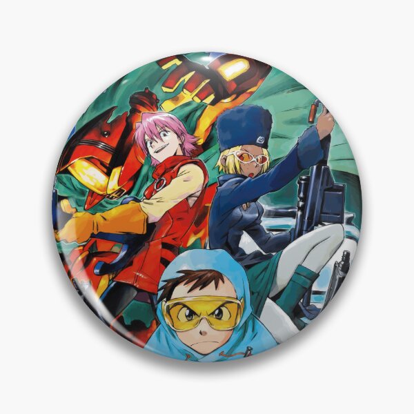Item preview, FLCL (The FLCL Archives) Illustration designed and sold by Fire TheMann.