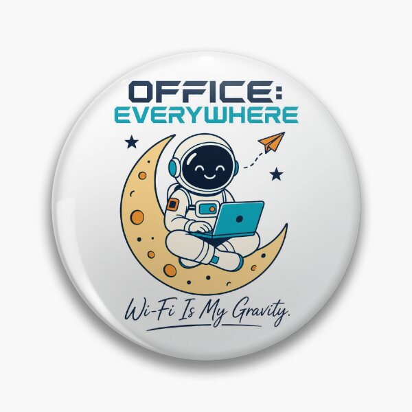 Item preview, Office Everywhere Shirt, Digital Nomad T-Shirt, Remote Worker Tee, Work From Anywhere Shirt, Laptop Astronaut Graphic Tee, Freelancer Travel Gift designed and sold by KAYJAY DESIGNS.