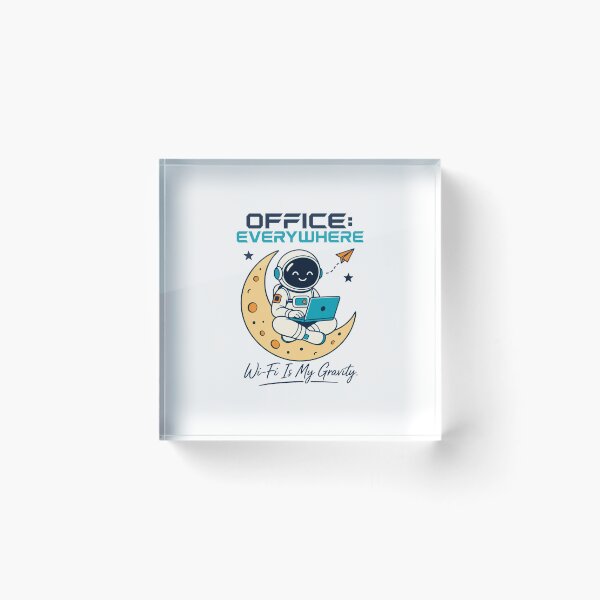 Item preview, Office Everywhere Shirt, Digital Nomad T-Shirt, Remote Worker Tee, Work From Anywhere Shirt, Laptop Astronaut Graphic Tee, Freelancer Travel Gift designed and sold by KAYJAY DESIGNS.