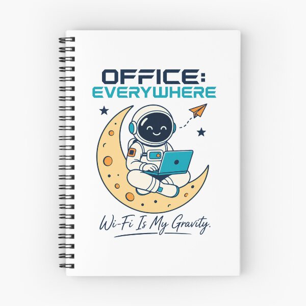 Item preview, Office Everywhere Shirt, Digital Nomad T-Shirt, Remote Worker Tee, Work From Anywhere Shirt, Laptop Astronaut Graphic Tee, Freelancer Travel Gift designed and sold by KAYJAY DESIGNS.