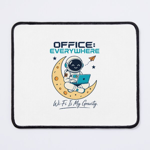 Item preview, Office Everywhere Shirt, Digital Nomad T-Shirt, Remote Worker Tee, Work From Anywhere Shirt, Laptop Astronaut Graphic Tee, Freelancer Travel Gift designed and sold by KAYJAY DESIGNS.