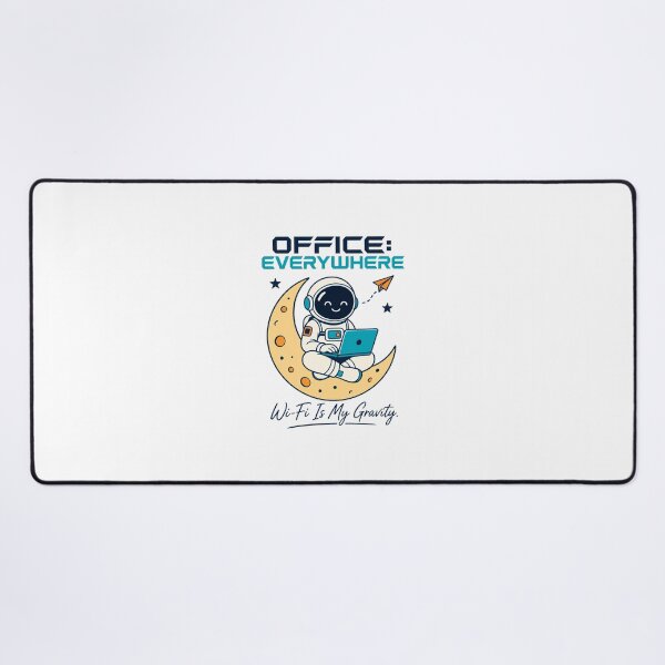 Item preview, Office Everywhere Shirt, Digital Nomad T-Shirt, Remote Worker Tee, Work From Anywhere Shirt, Laptop Astronaut Graphic Tee, Freelancer Travel Gift designed and sold by KAYJAY DESIGNS.