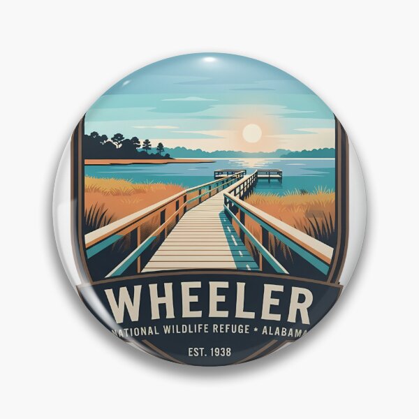 Item preview, Wheeler National Wildfire Refuge Alabama designed and sold by DetourDgn.