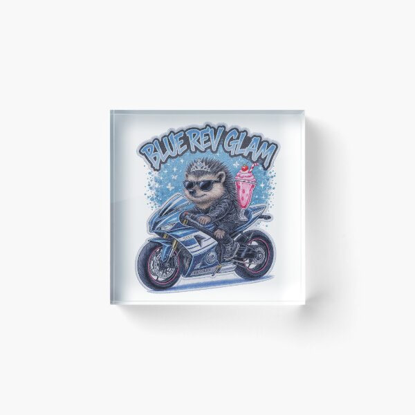 Item preview, Yamaha Blue Rev Glam - Strawberry Shake Ride designed and sold by Hellulandia - no nää ny vaa o tämmöne.