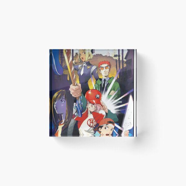 Item preview, FLCL (The FLCL Archives) Illustration designed and sold by Fire TheMann.