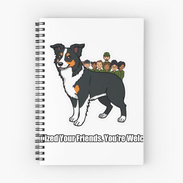 Item preview, Border Collie - Organized Your Friends Youre Welcome - Funny Border Collie Gift designed and sold by pawdrops.