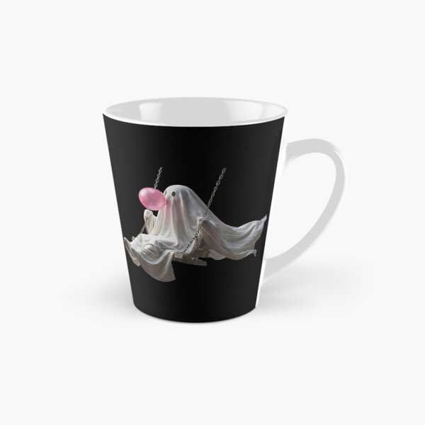Item preview, Cute Ghost Swing Blowing Pink Bubble Gum Halloween Spooky Aesthetic designed and sold by YubitaLeLe.