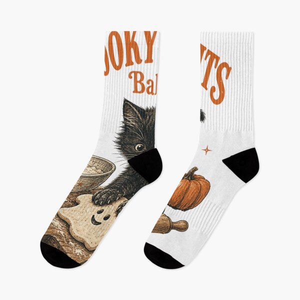 Item preview, Spooky Biscuits Bakery Cute Black Kitten Halloween Baking Lover Funny Gift designed and sold by YubitaLeLe.