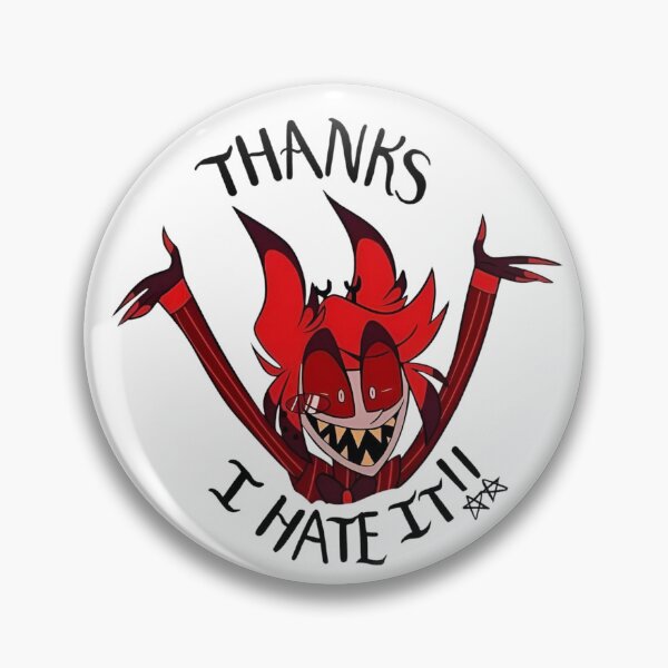 Item preview, Radio Demon I Hate It Cartoon Design designed and sold by CosmicFna.