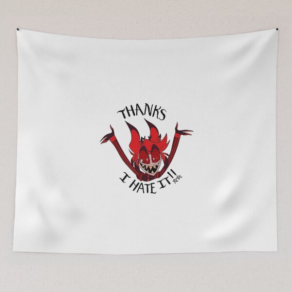 Item preview, Radio Demon I Hate It Cartoon Design designed and sold by CosmicFna.