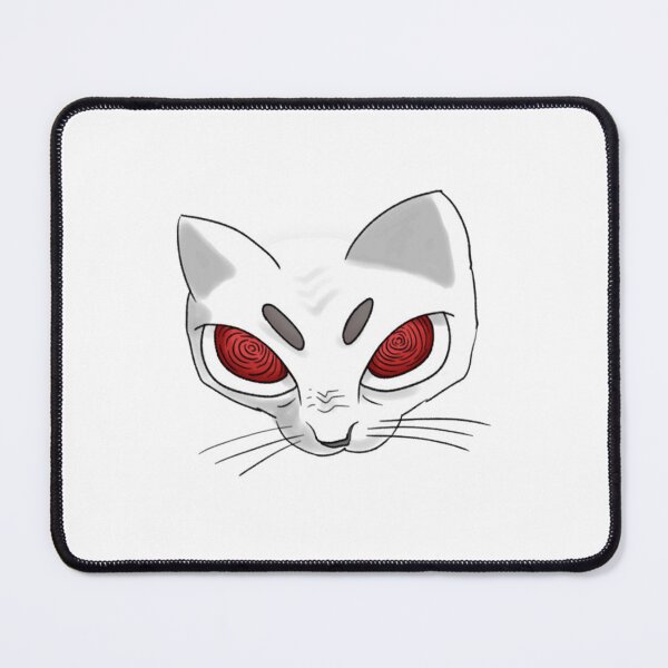 Item preview, Creepy Cat Red Spiral Eyes Dark Art designed and sold by XanDuriCatcute.