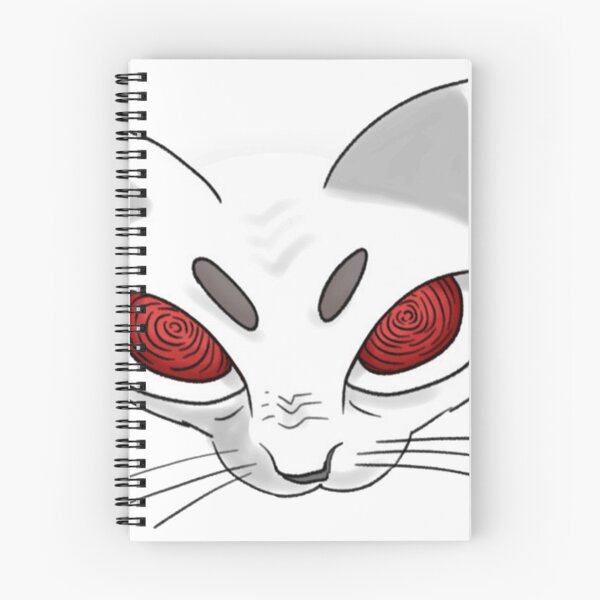 Item preview, Creepy Cat Red Spiral Eyes Dark Art designed and sold by XanDuriCatcute.