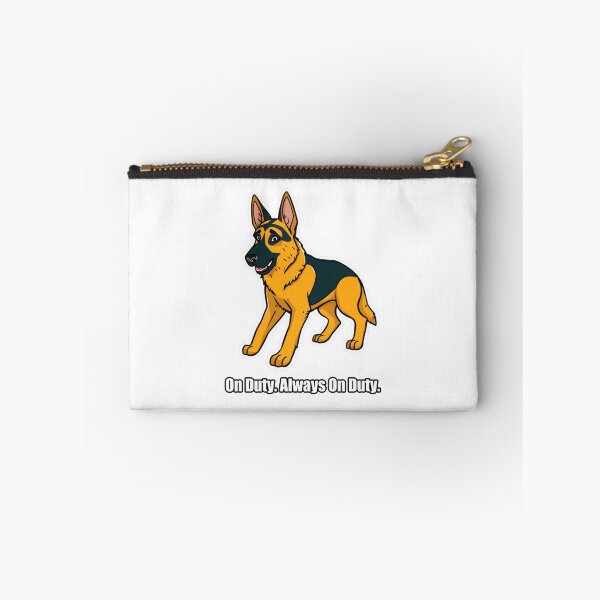 Item preview, German Shepherd - On Duty Always On Duty - Funny GSD Gift designed and sold by pawdrops.