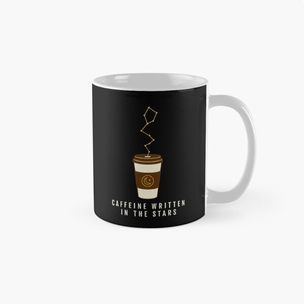 Item preview, Caffeine Written In The Stars Shirt, Astrology Coffee Lover T-Shirt, Zodiac Coffee Tee, Barista Gift, Celestial Coffee Graphic Shirt, Cosmic Cafe Lover designed and sold by KAYJAY DESIGNS.