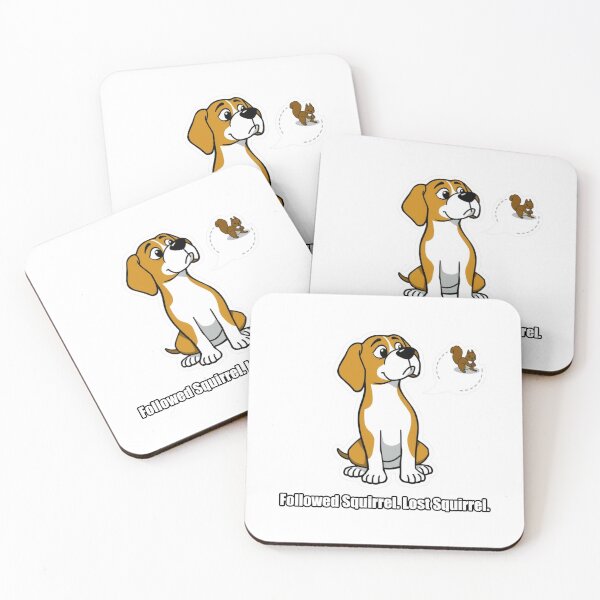 Item preview, Beagle - Followed Squirrel Lost Squirrel - Funny Beagle Gift designed and sold by pawdrops.