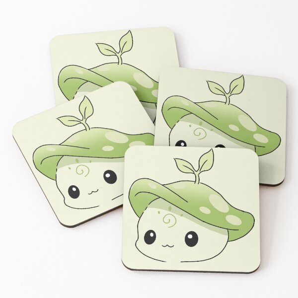 Item preview, cute sprout mushroom designed and sold by Herban-shop.