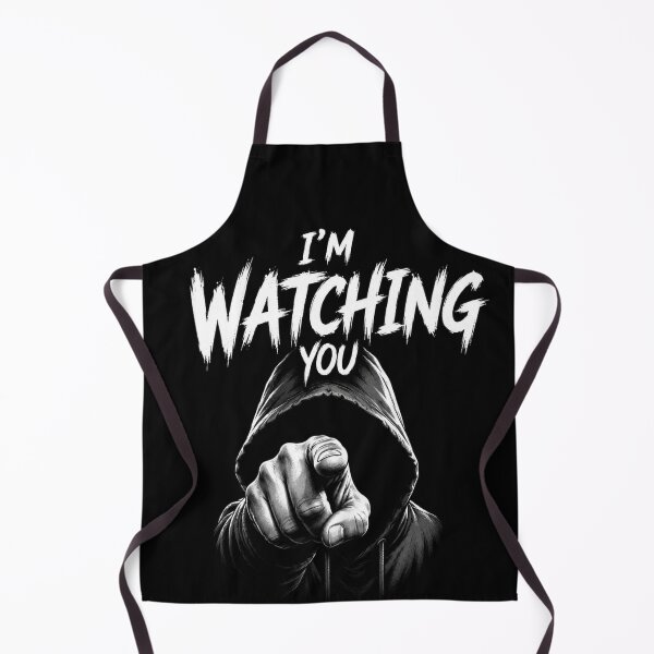 Item preview, I'm Watching You | Dark Hooded Streetwear Graphic | Creepy Gothic Quote T-Shirt designed and sold by ritach11.