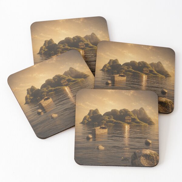 Item preview, Isla de la Esperanza (Versión Vintage) designed and sold by MaxDreamsArt.