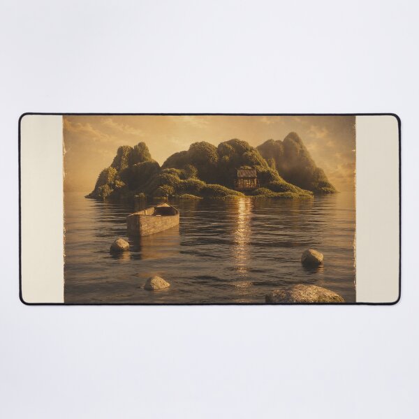Item preview, Island of Hope.(Vintage Version) designed and sold by MaxDreamsArt.