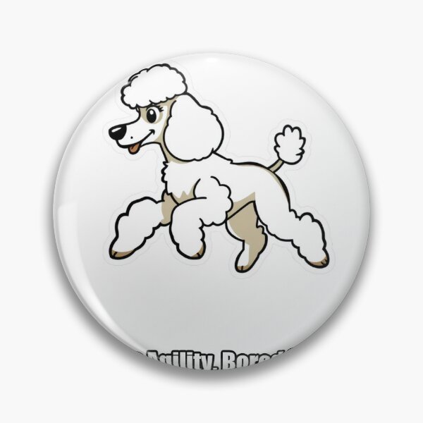Item preview, Poodle - Won Agility Bored Now - Funny Poodle Gift designed and sold by pawdrops.