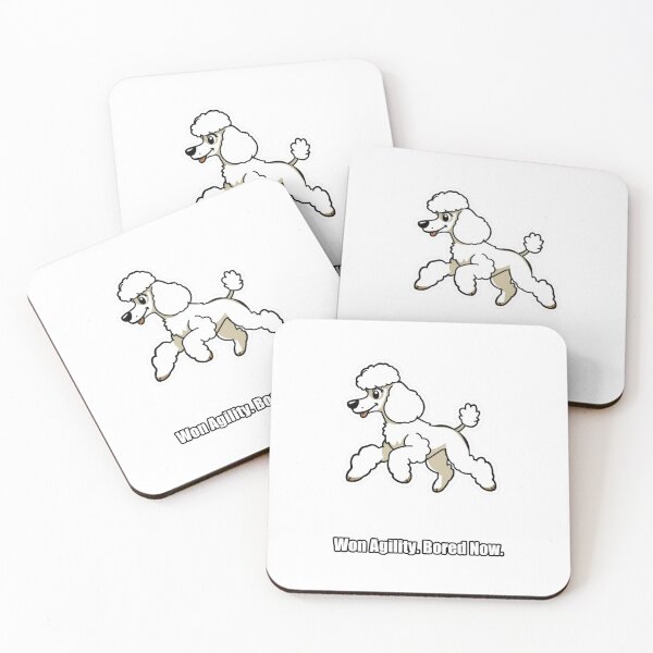 Item preview, Poodle - Won Agility Bored Now - Funny Poodle Gift designed and sold by pawdrops.