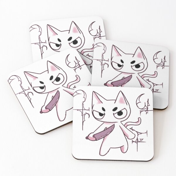 Item preview, Angry Cat Dual Knives Chaotic designed and sold by XanDuriCatcute.