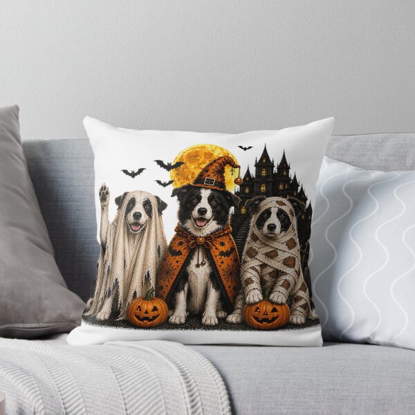 Item preview, Cute Border Collie Halloween Costumes Funny Spooky Dog Lover Family Gift designed and sold by LittleNhutton.