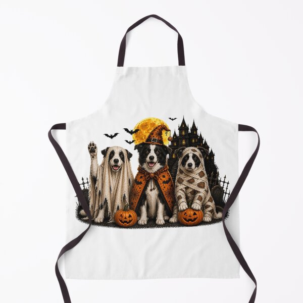 Item preview, Cute Border Collie Halloween Costumes Funny Spooky Dog Lover Family Gift designed and sold by LittleNhutton.