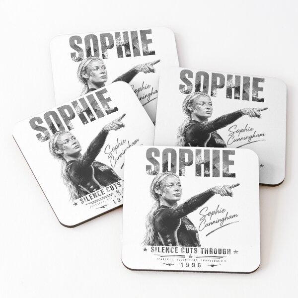 Item preview, Sophie Silence Cuts Through Black&White Edition designed and sold by KLERIKSTORE.