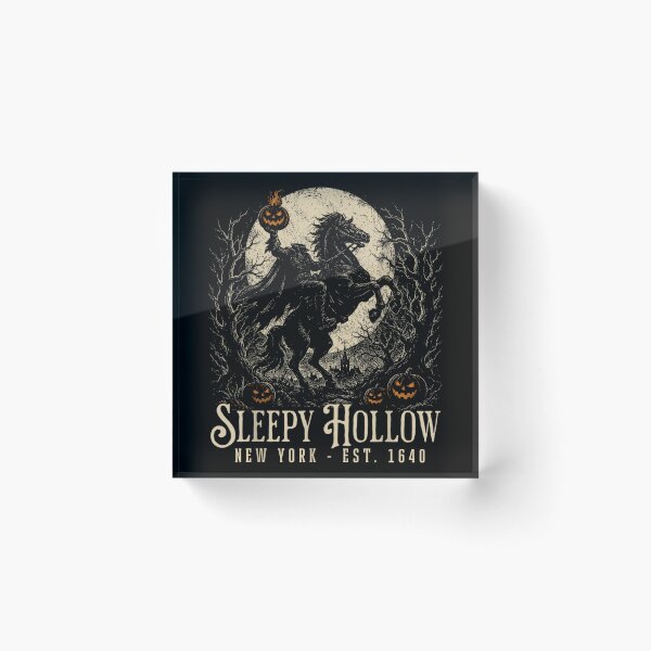 Item preview, Vintage Sleepy Hollow Headless Horseman Halloween Gothic New York Legend designed and sold by LittleNhutton.