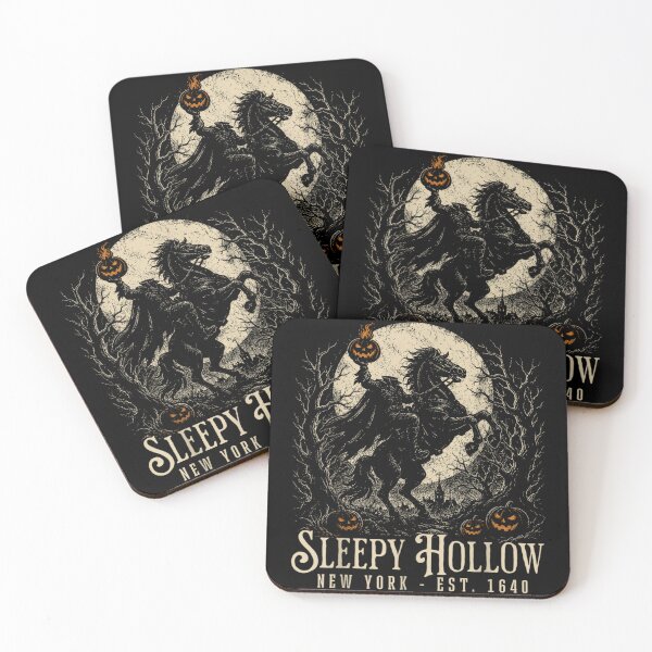 Item preview, Vintage Sleepy Hollow Headless Horseman Halloween Gothic New York Legend designed and sold by LittleNhutton.