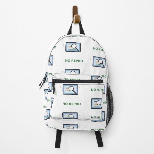 Item preview, No Repro — Funny Software Bug Debugging Design, Developer Gift designed and sold by QuirkyCartel.