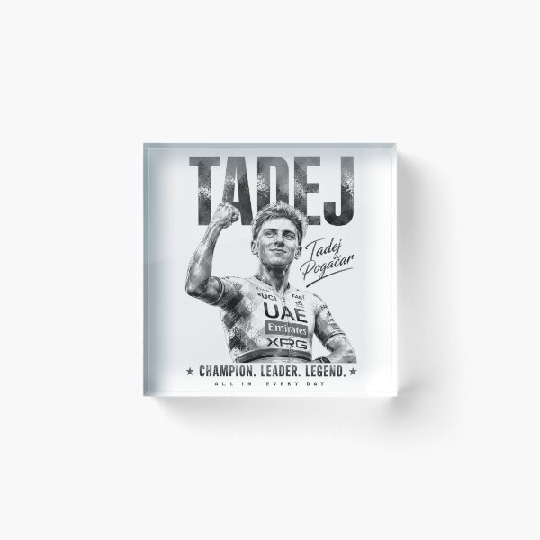 Item preview, Tadej Champion Leader Legend Black&White Edition designed and sold by KLERIKSTORE.